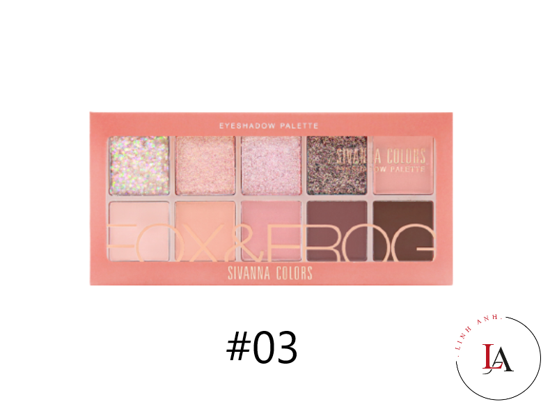 Bảng mắt Sivanna Colors 10 ô